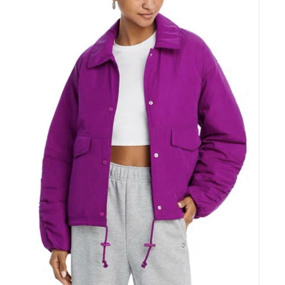 Free People Movement Off The Bleachers Coaches Jacket